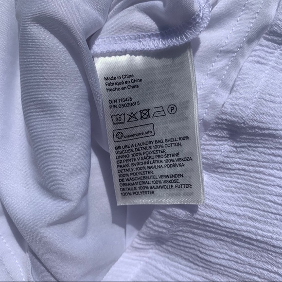 H&M divided white delicate romper - Picture 7 of 7